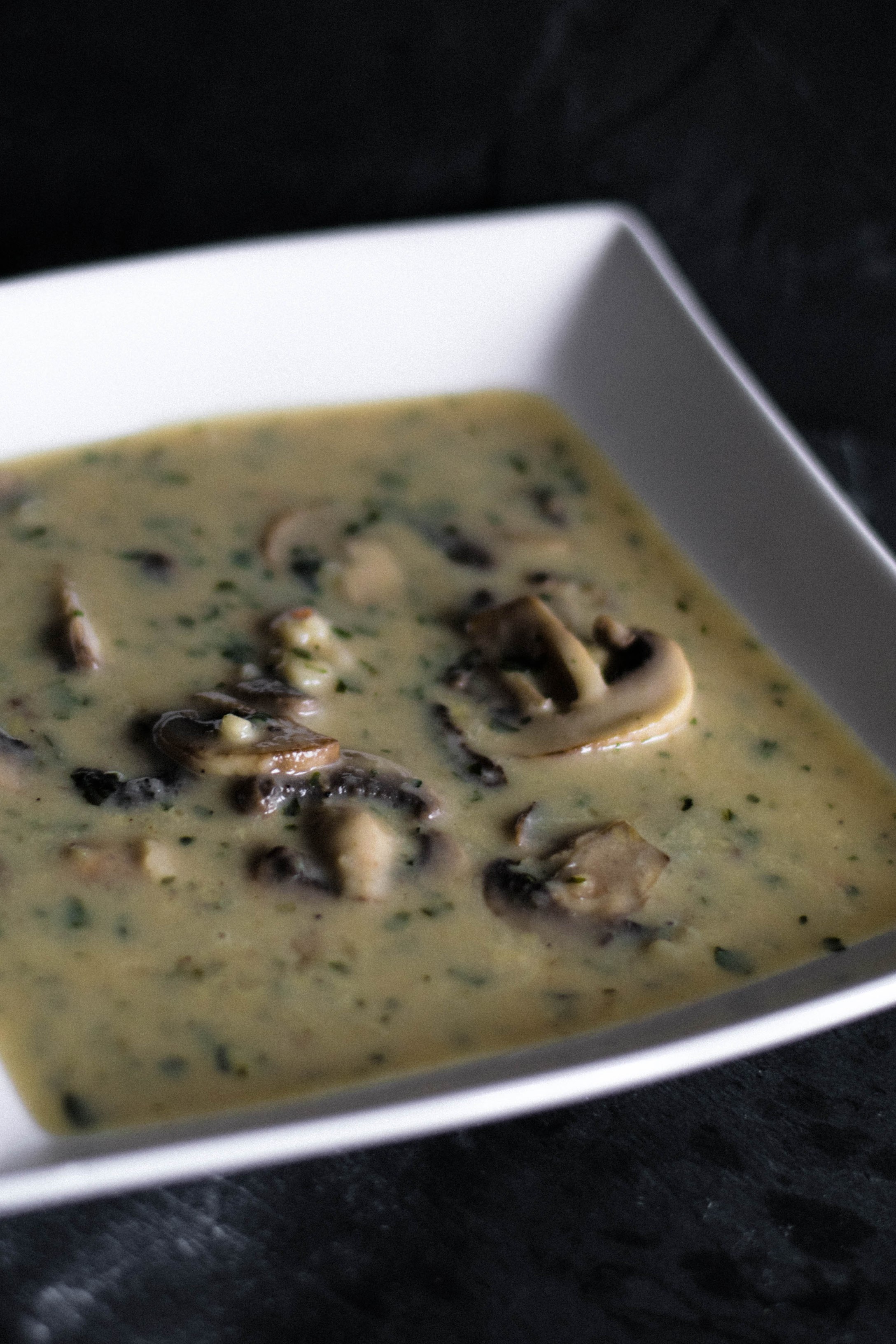 Champignon-Creme-Suppe – Food For One Day